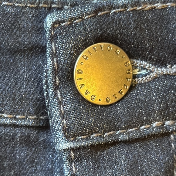 Buffalo David Bittman Alyssa Jean Hi-Rise Dark Blue Straight Stretch Size 8/29 - Picture 6 of 11